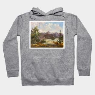 Mountains and trees Hoodie